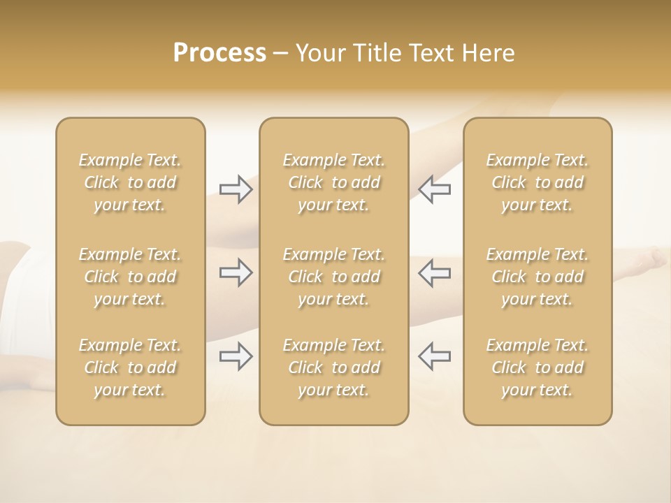 A Woman Laying On The Floor With Her Legs Crossed PowerPoint Template