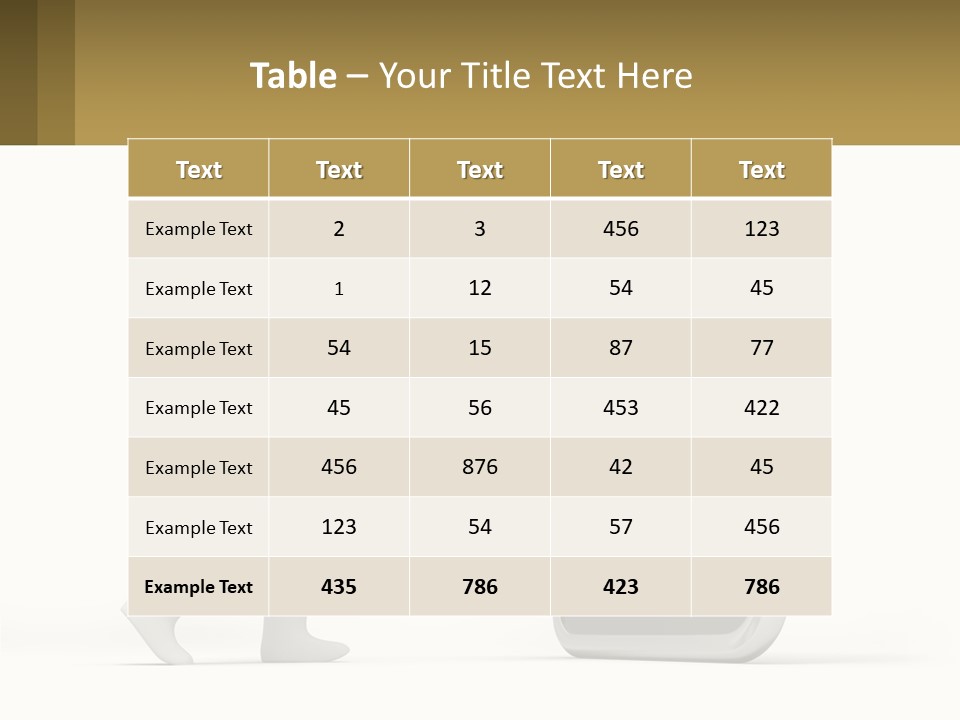 A Person Holding A Gold Bar In Front Of A Cell Phone PowerPoint Template