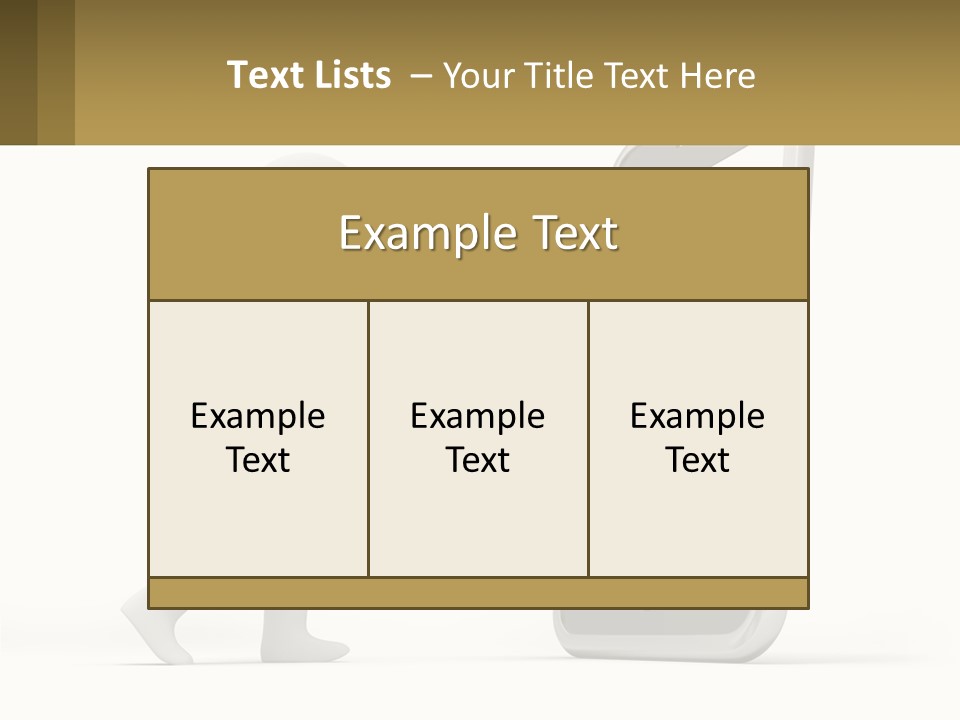 A Person Holding A Gold Bar In Front Of A Cell Phone PowerPoint Template