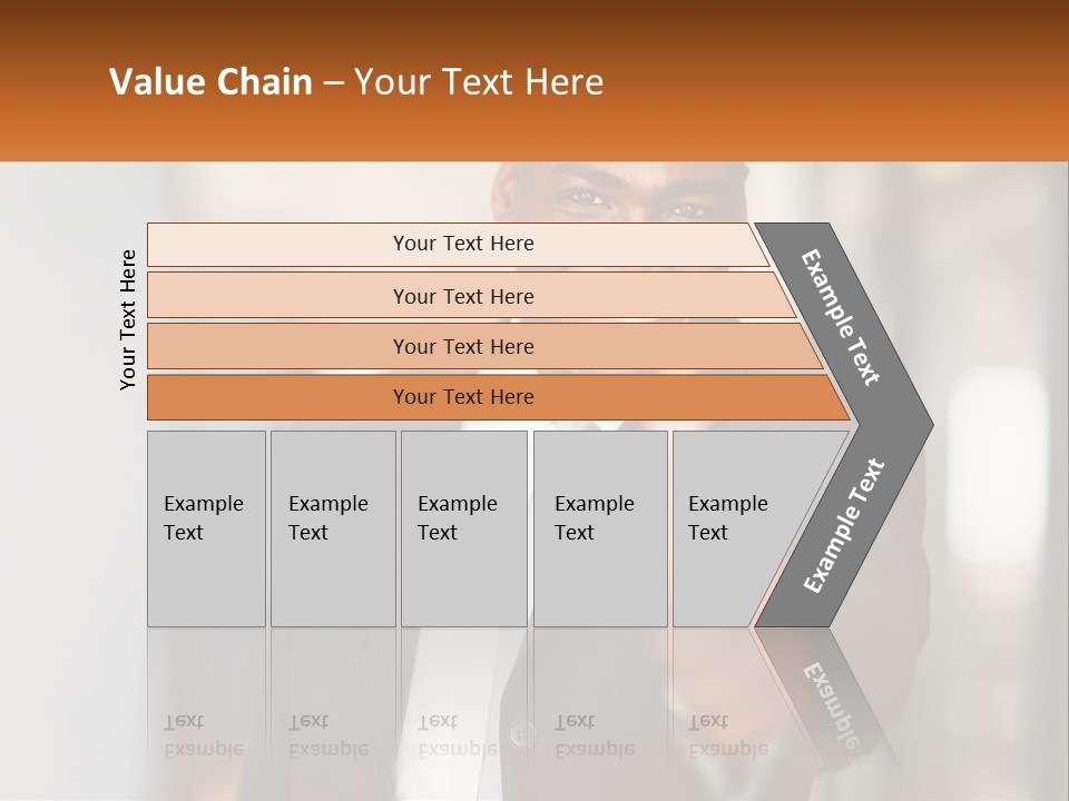 A Man In A Suit Giving A Thumbs Up PowerPoint Template