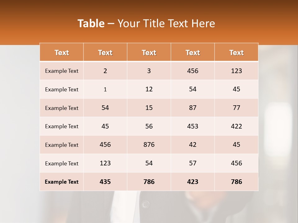 A Man In A Suit Giving A Thumbs Up PowerPoint Template