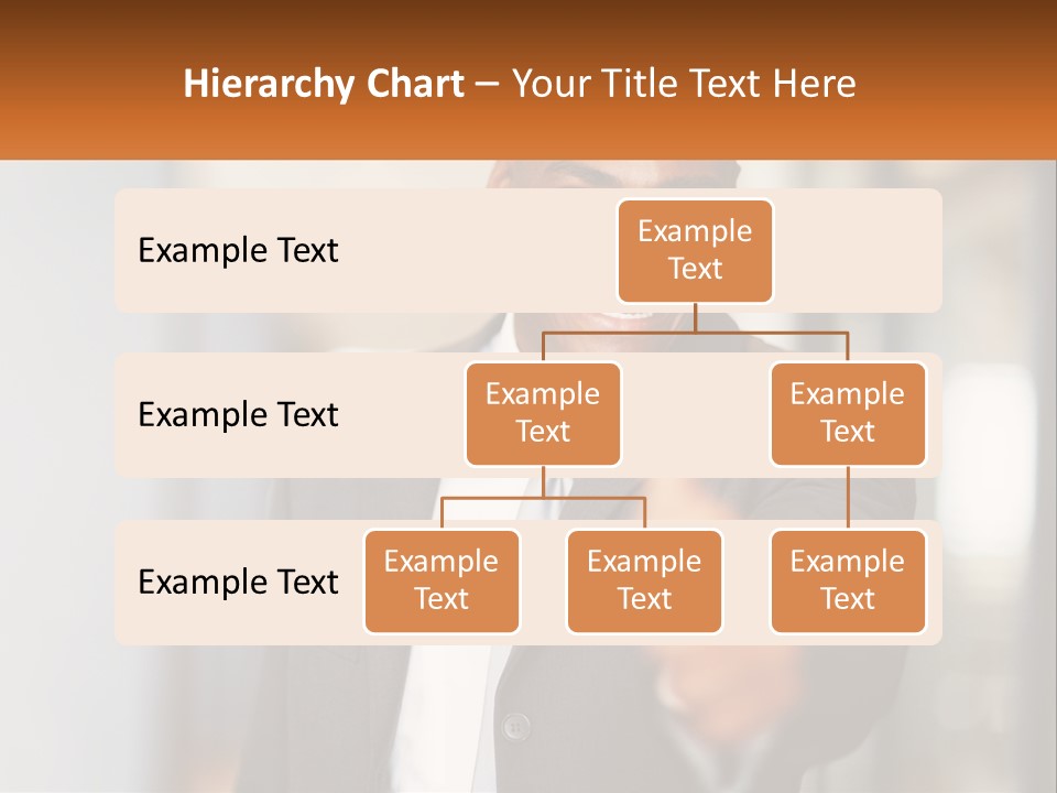 A Man In A Suit Giving A Thumbs Up PowerPoint Template