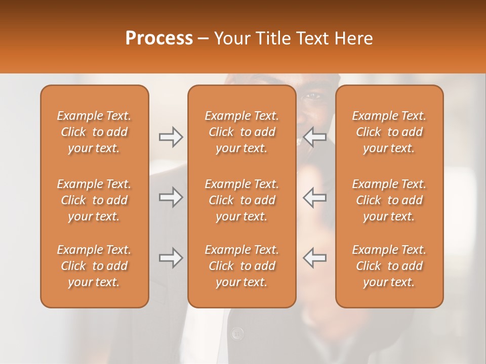 A Man In A Suit Giving A Thumbs Up PowerPoint Template