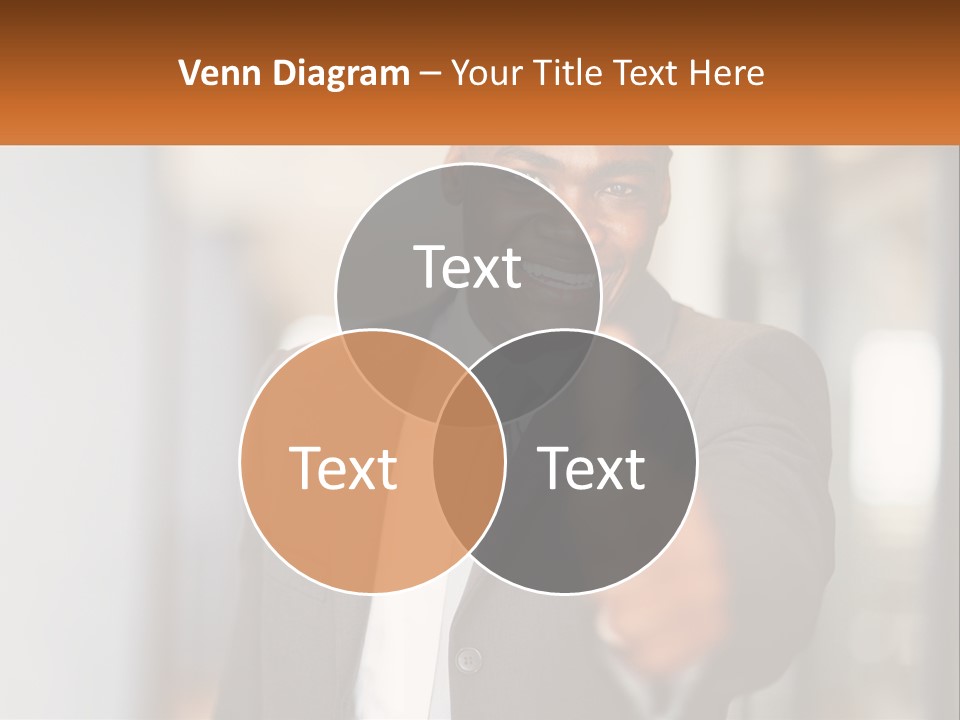 A Man In A Suit Giving A Thumbs Up PowerPoint Template