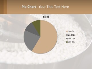 A Large Pot Filled With Lots Of White Beans PowerPoint Template