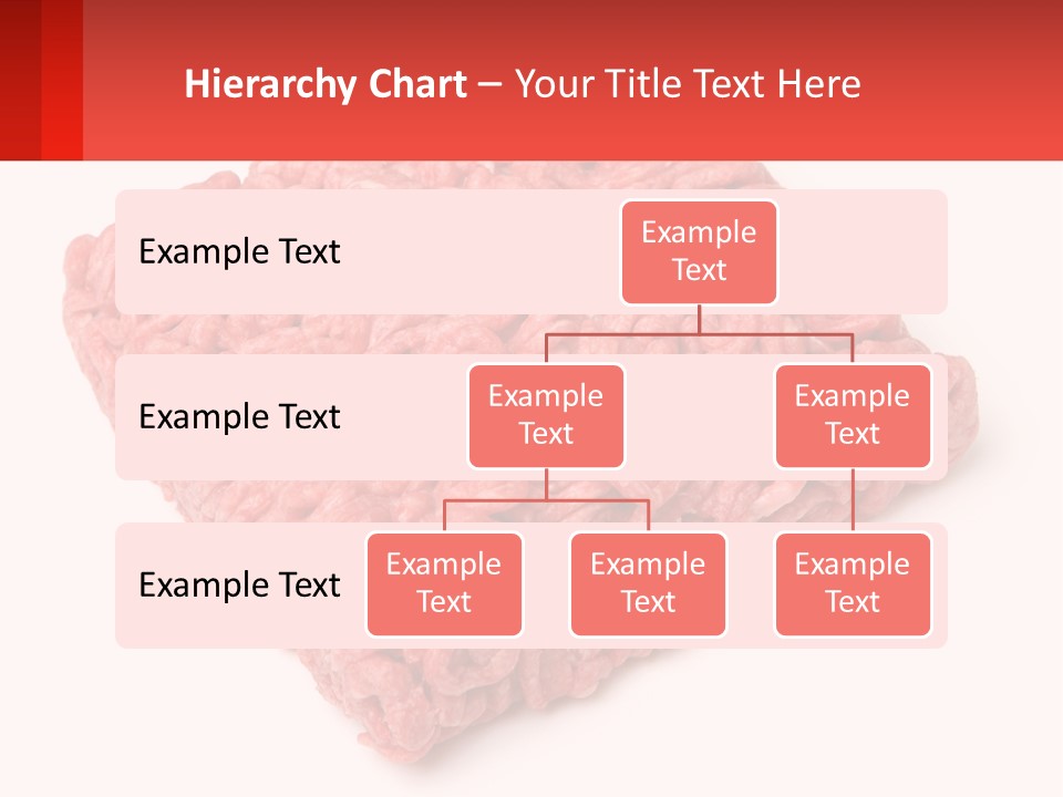 A Large Piece Of Ground Beef On A White Background PowerPoint Template