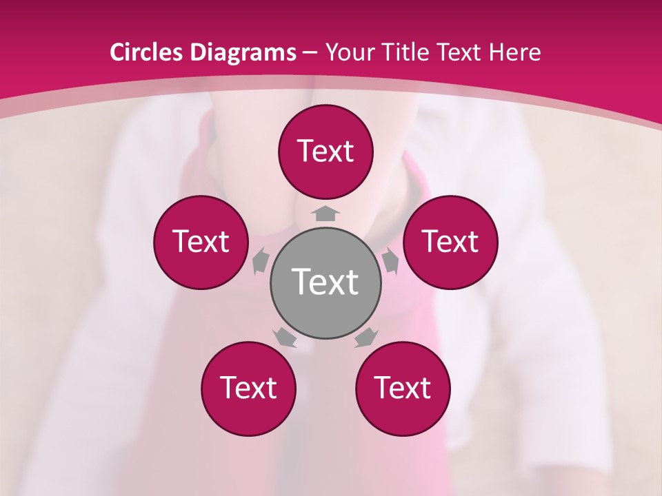 A Girl Laying On The Floor With Her Feet Up PowerPoint Template