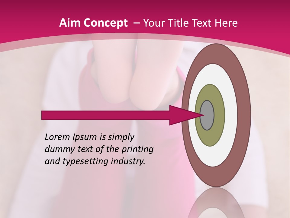 A Girl Laying On The Floor With Her Feet Up PowerPoint Template