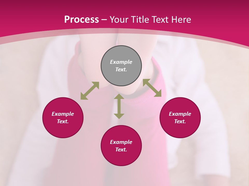 A Girl Laying On The Floor With Her Feet Up PowerPoint Template