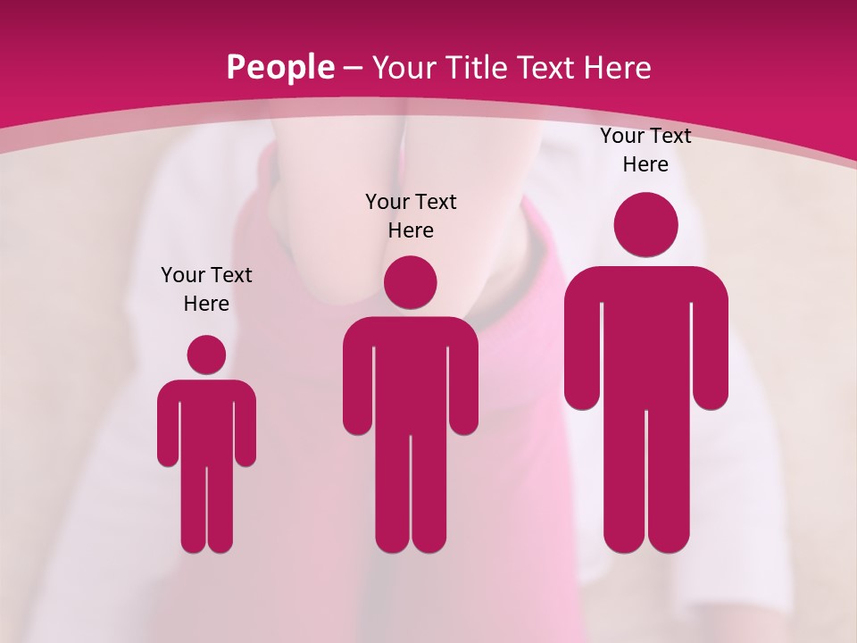 A Girl Laying On The Floor With Her Feet Up PowerPoint Template