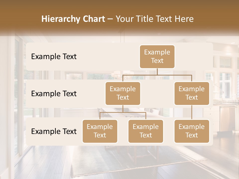 A Dining Room With A Table And Chairs PowerPoint Template