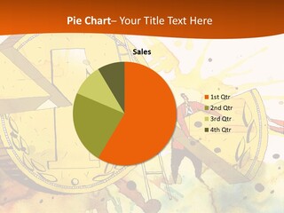 A Group Of People Climbing Up A Ladder PowerPoint Template