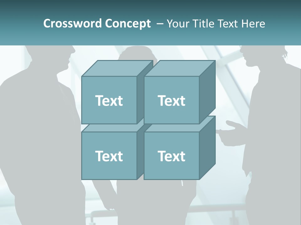A Group Of People Standing Next To Each Other PowerPoint Template
