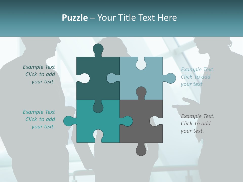 A Group Of People Standing Next To Each Other PowerPoint Template