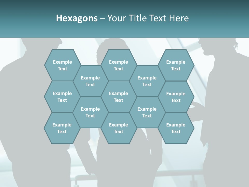 A Group Of People Standing Next To Each Other PowerPoint Template