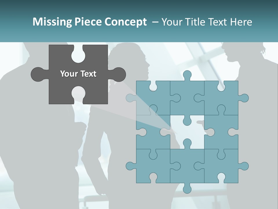 A Group Of People Standing Next To Each Other PowerPoint Template