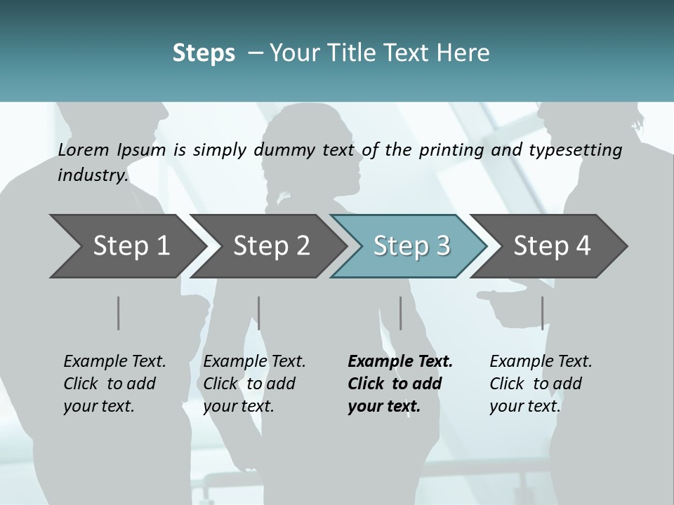 A Group Of People Standing Next To Each Other PowerPoint Template