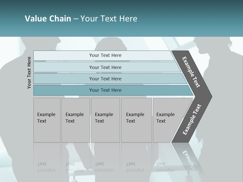 A Group Of People Standing Next To Each Other PowerPoint Template