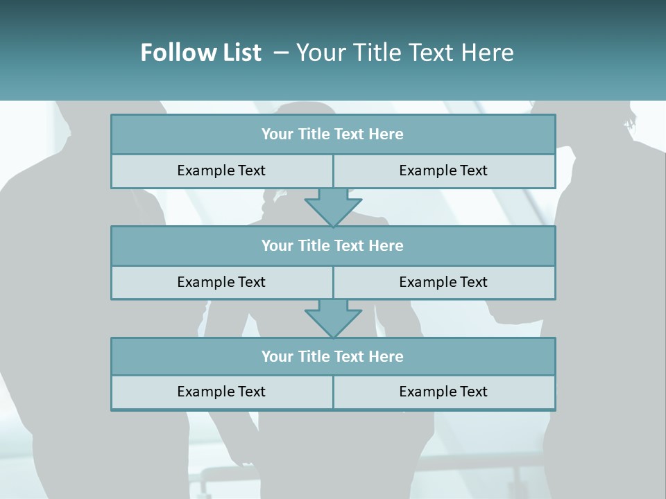 A Group Of People Standing Next To Each Other PowerPoint Template