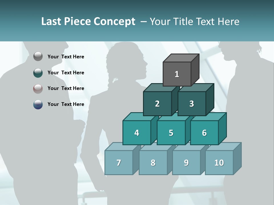 A Group Of People Standing Next To Each Other PowerPoint Template