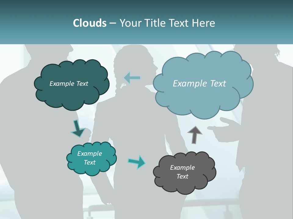 A Group Of People Standing Next To Each Other PowerPoint Template