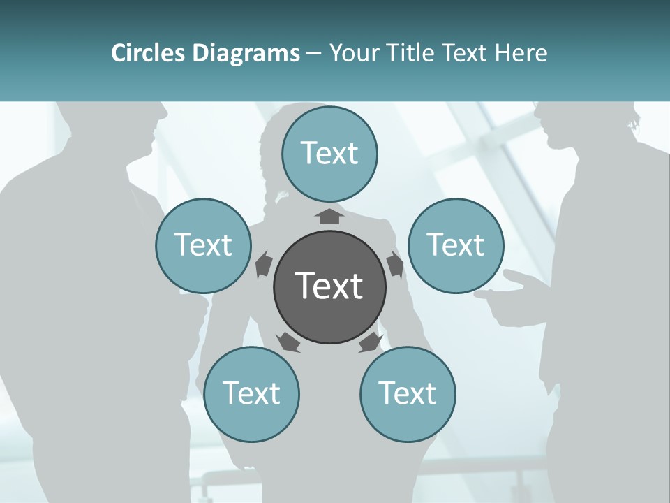 A Group Of People Standing Next To Each Other PowerPoint Template