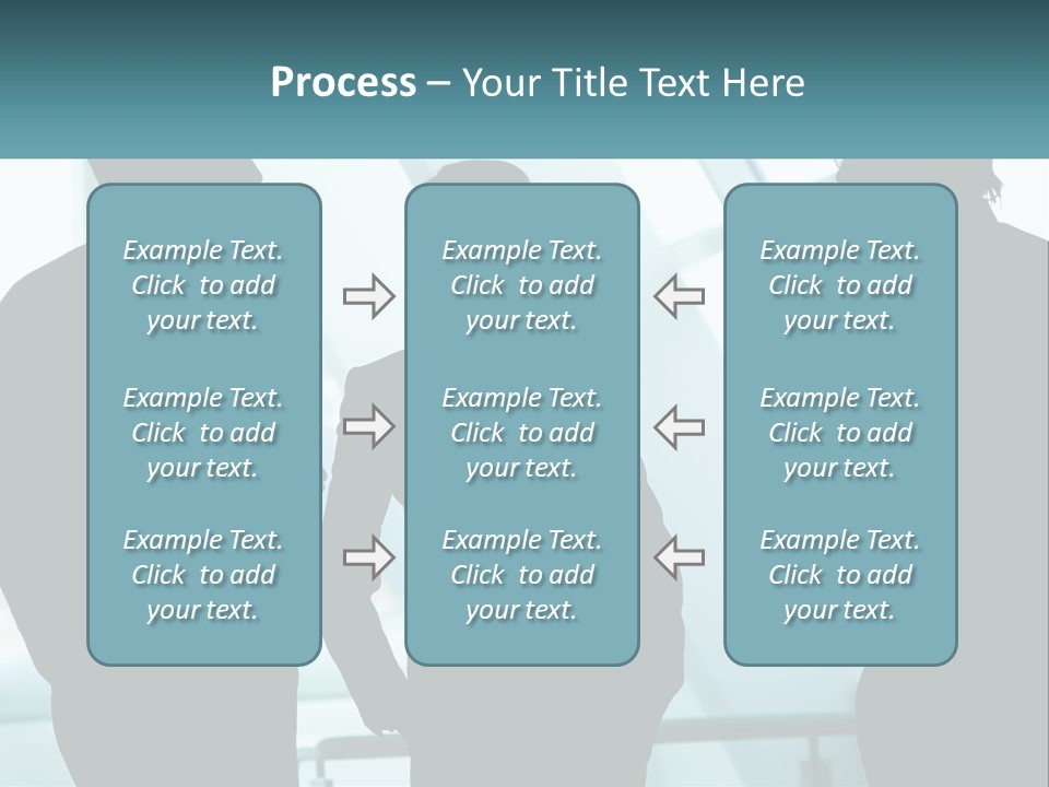 A Group Of People Standing Next To Each Other PowerPoint Template