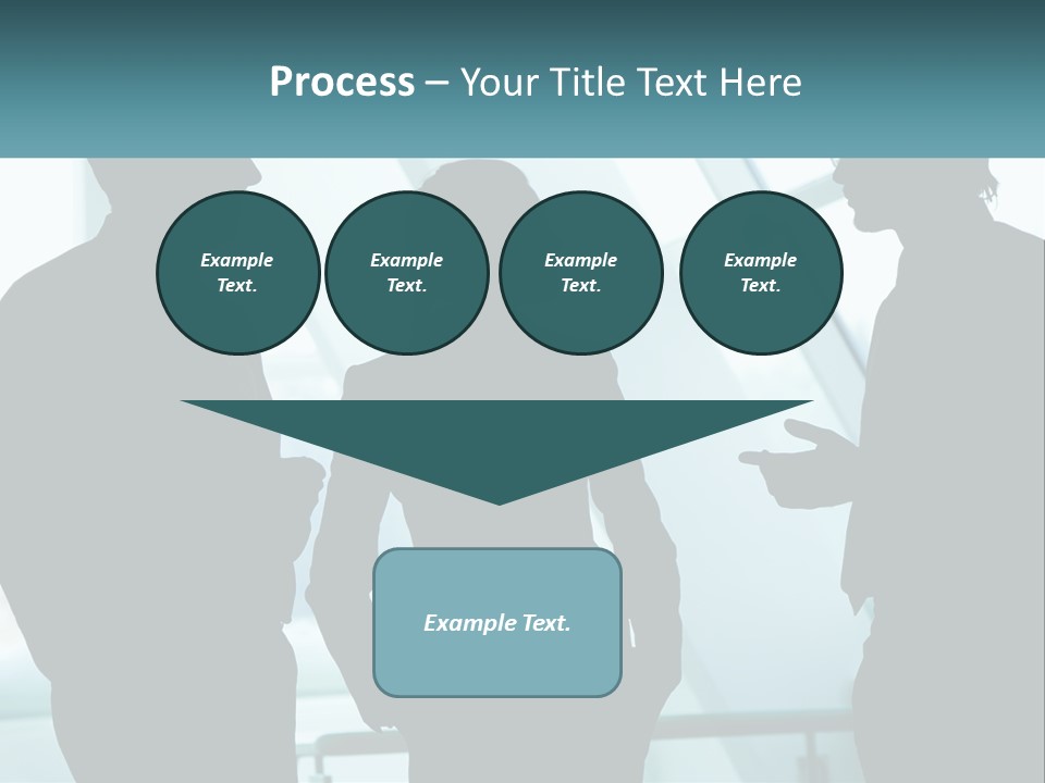 A Group Of People Standing Next To Each Other PowerPoint Template