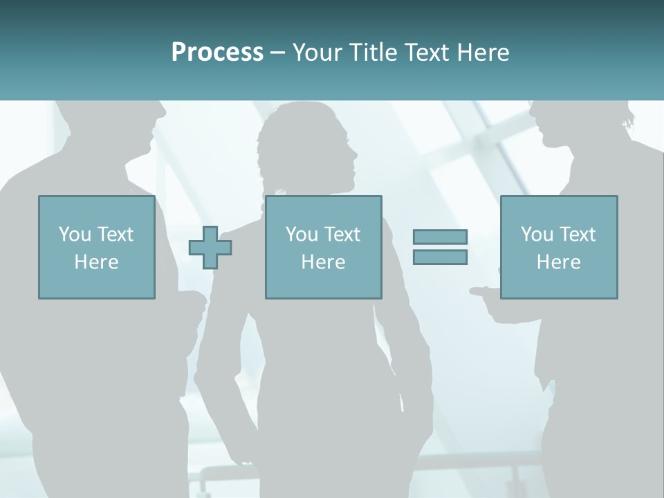 A Group Of People Standing Next To Each Other PowerPoint Template