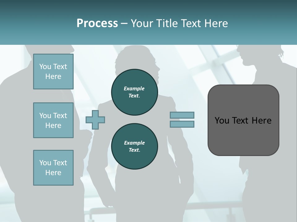 A Group Of People Standing Next To Each Other PowerPoint Template