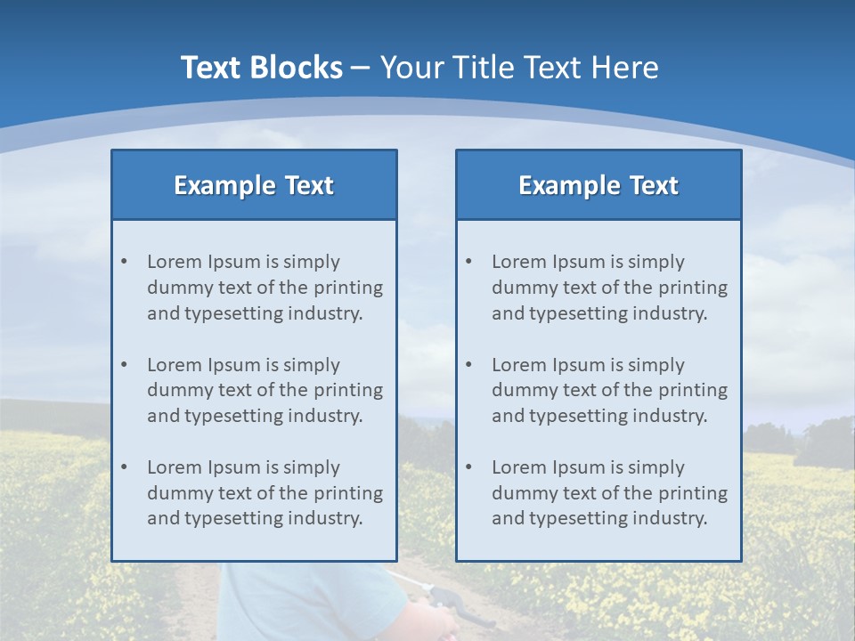 A Young Boy Riding A Bike Down A Dirt Road PowerPoint Template