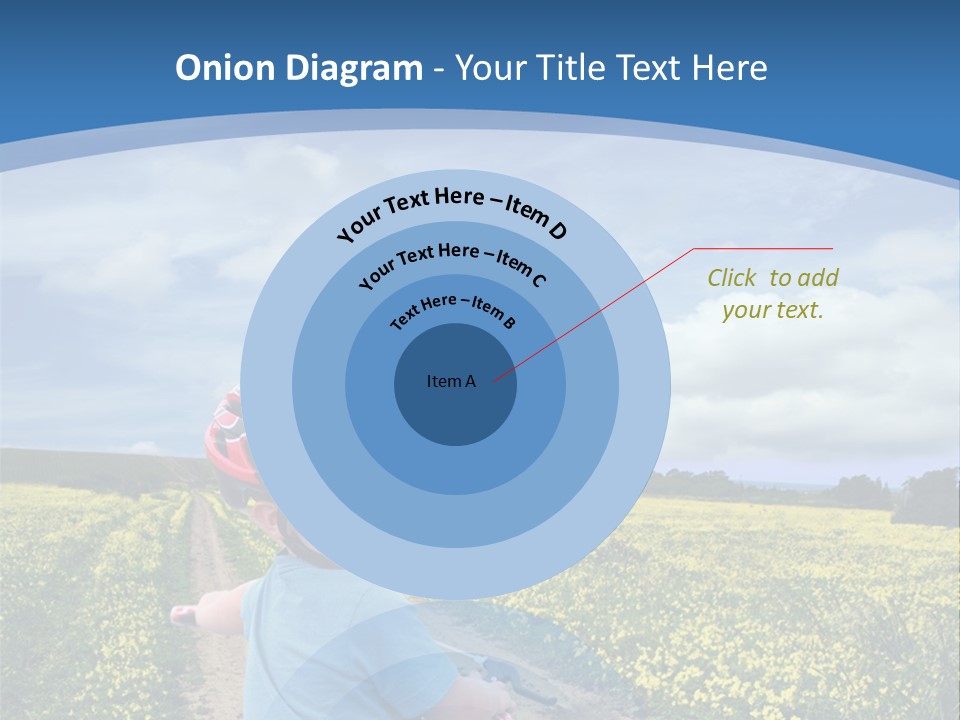 A Young Boy Riding A Bike Down A Dirt Road PowerPoint Template