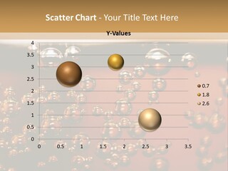 A Glass Of Beer With Bubbles On It PowerPoint Template