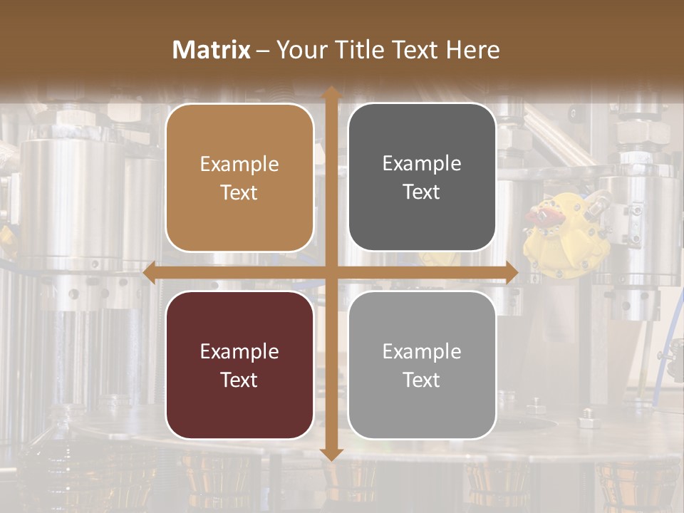 A Machine With A Bunch Of Yellow Birds On It PowerPoint Template