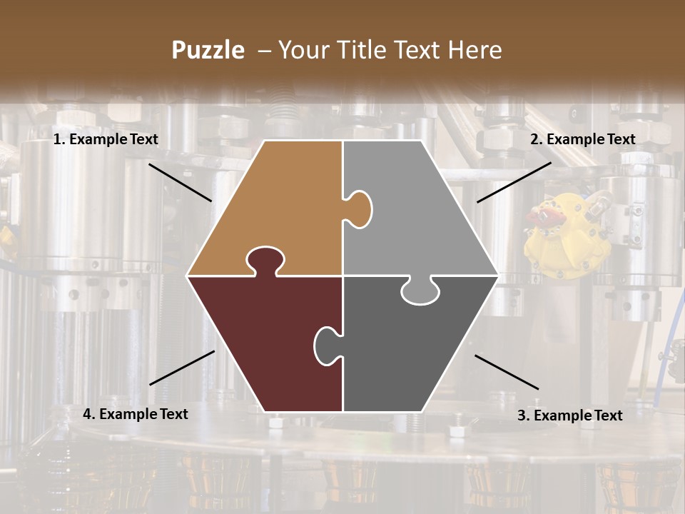 A Machine With A Bunch Of Yellow Birds On It PowerPoint Template