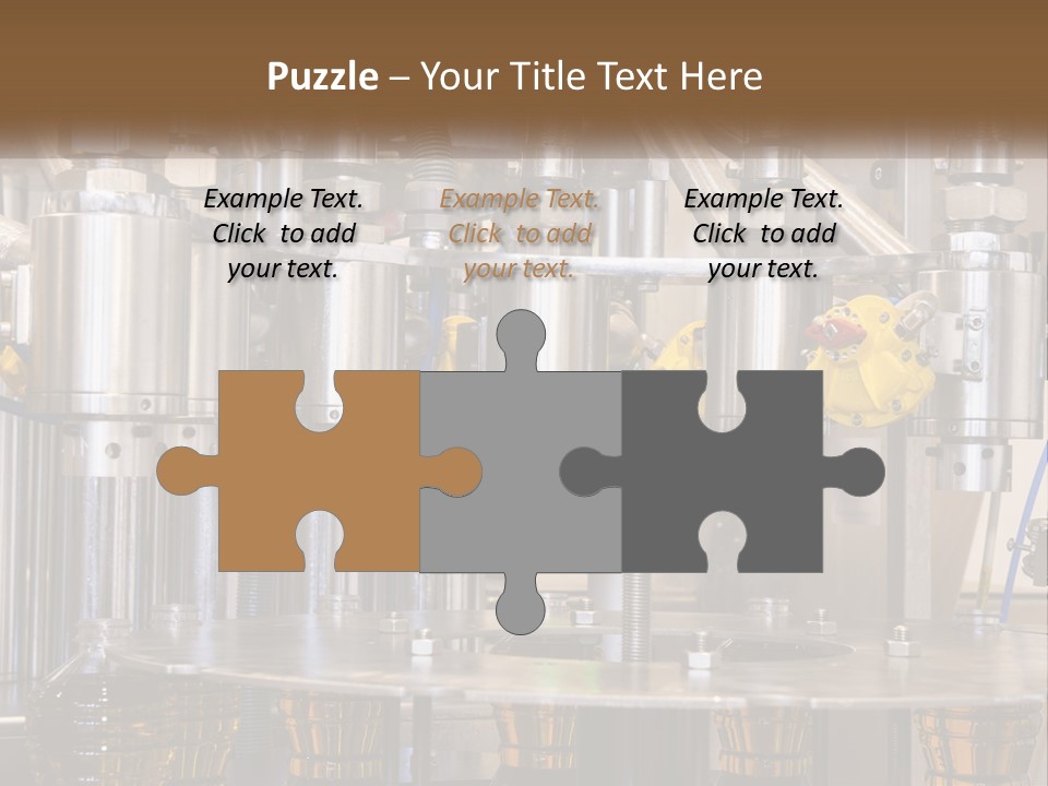 A Machine With A Bunch Of Yellow Birds On It PowerPoint Template