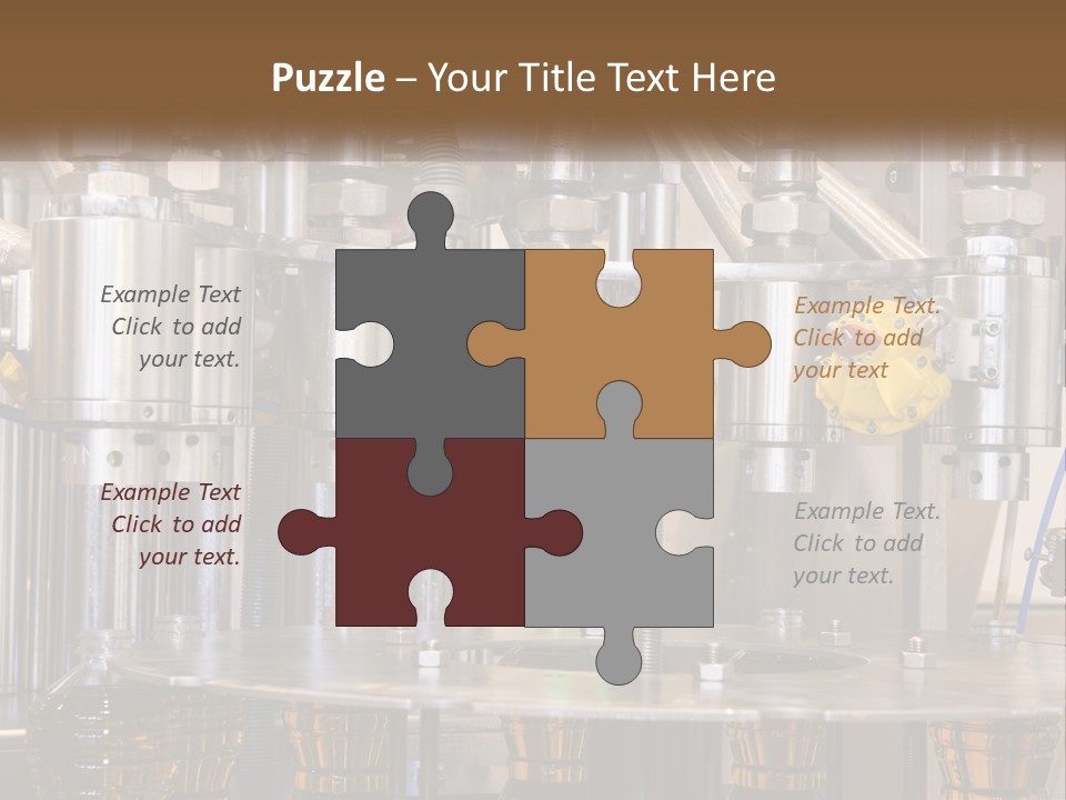 A Machine With A Bunch Of Yellow Birds On It PowerPoint Template