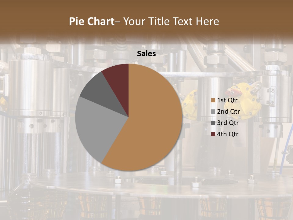 A Machine With A Bunch Of Yellow Birds On It PowerPoint Template