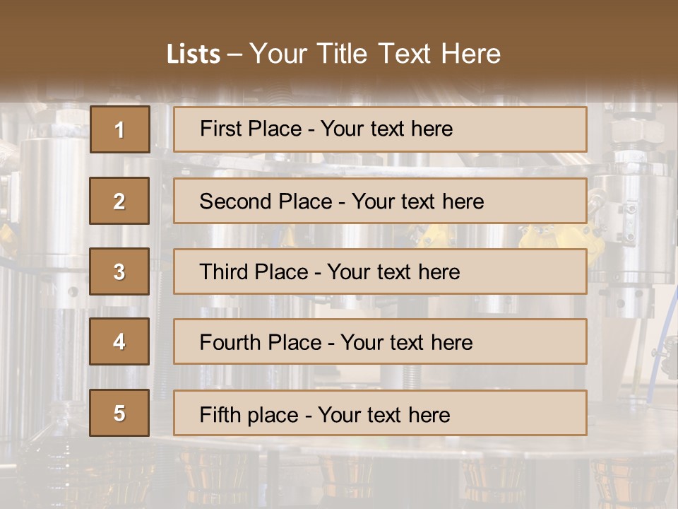 A Machine With A Bunch Of Yellow Birds On It PowerPoint Template