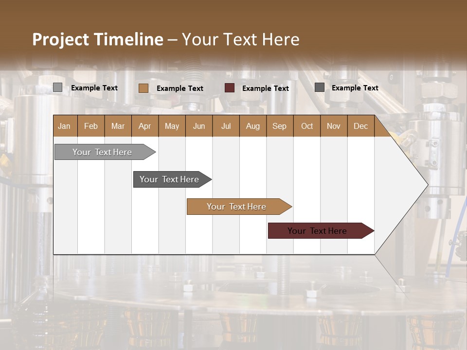 A Machine With A Bunch Of Yellow Birds On It PowerPoint Template