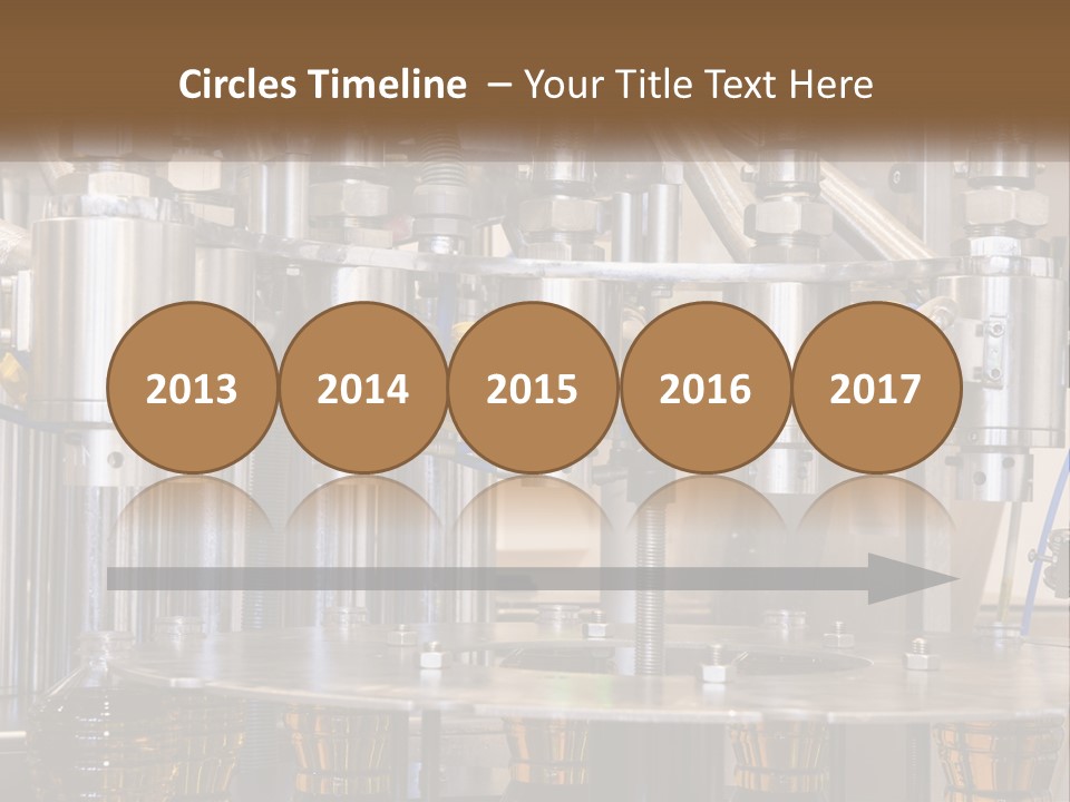 A Machine With A Bunch Of Yellow Birds On It PowerPoint Template