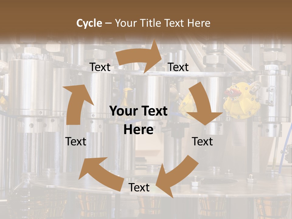 A Machine With A Bunch Of Yellow Birds On It PowerPoint Template