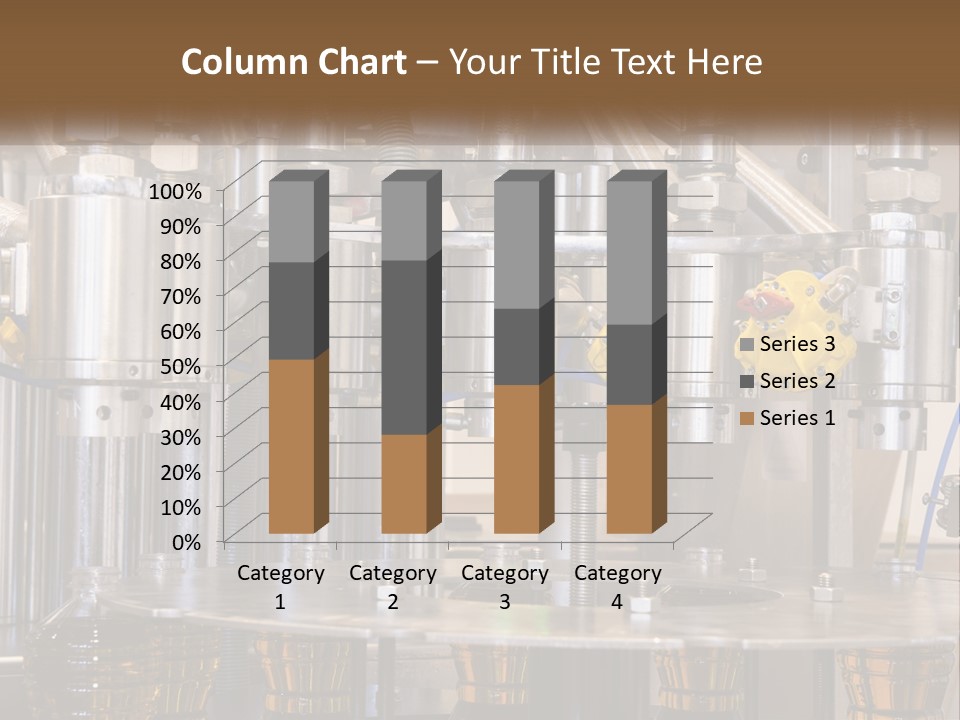 A Machine With A Bunch Of Yellow Birds On It PowerPoint Template