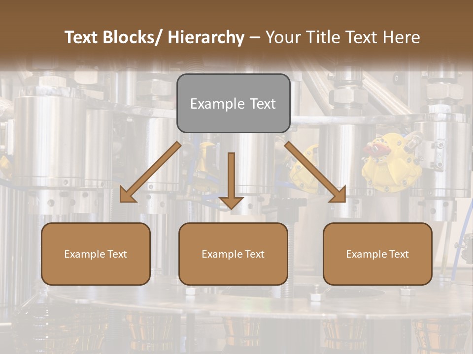 A Machine With A Bunch Of Yellow Birds On It PowerPoint Template