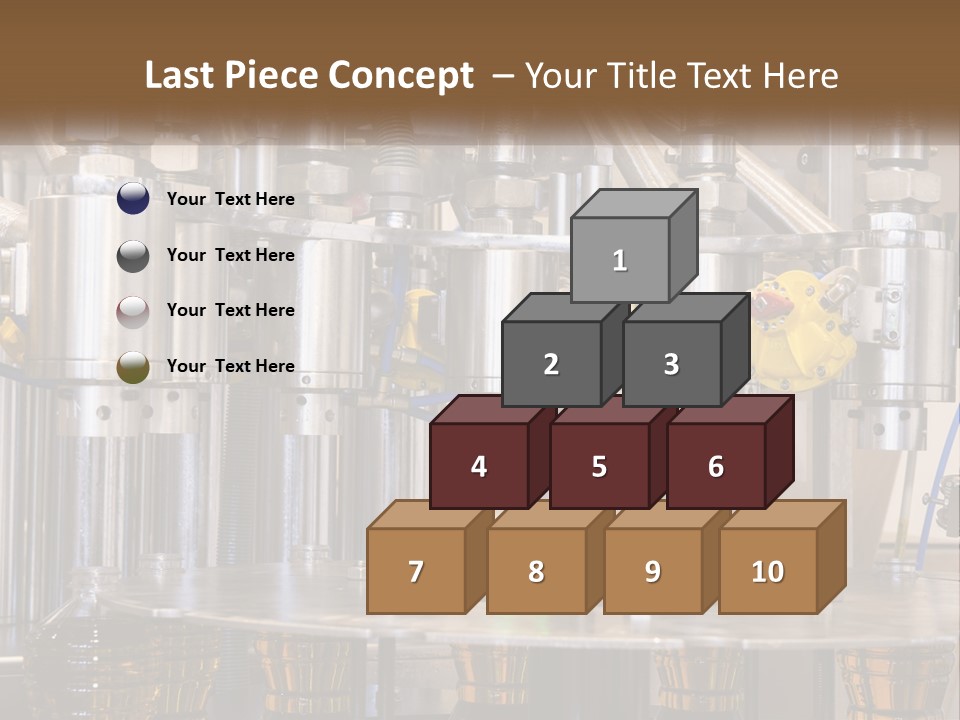 A Machine With A Bunch Of Yellow Birds On It PowerPoint Template