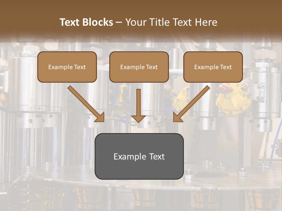 A Machine With A Bunch Of Yellow Birds On It PowerPoint Template