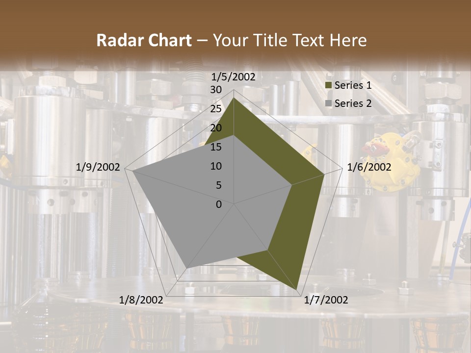A Machine With A Bunch Of Yellow Birds On It PowerPoint Template