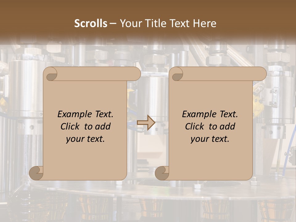 A Machine With A Bunch Of Yellow Birds On It PowerPoint Template