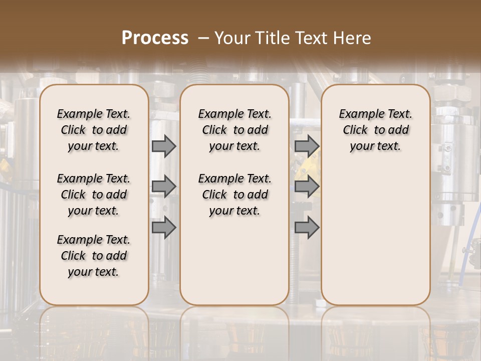 A Machine With A Bunch Of Yellow Birds On It PowerPoint Template