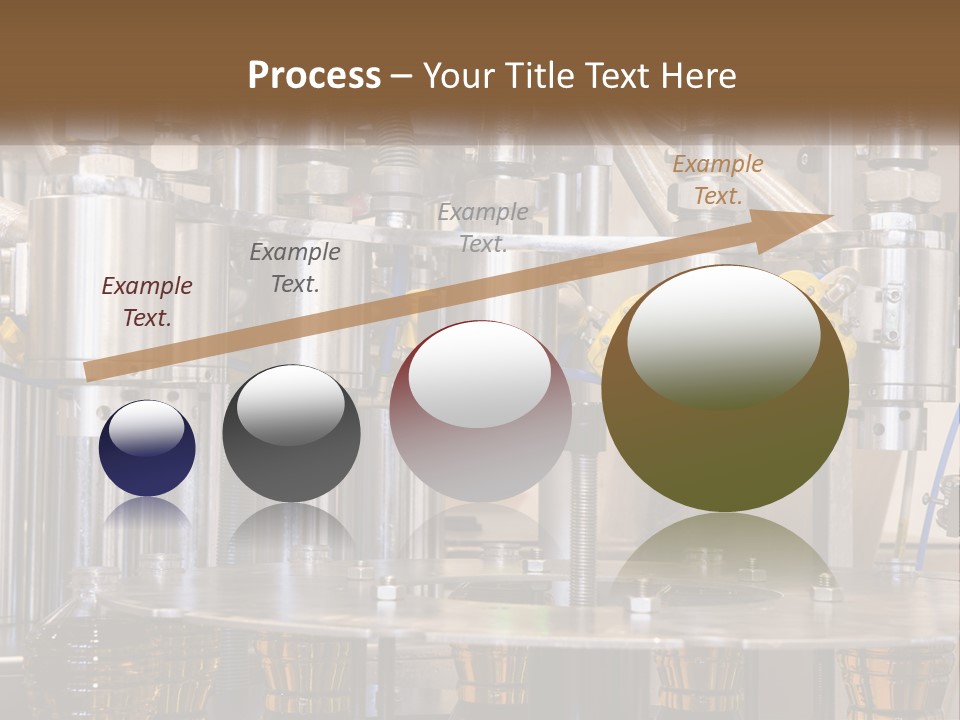 A Machine With A Bunch Of Yellow Birds On It PowerPoint Template